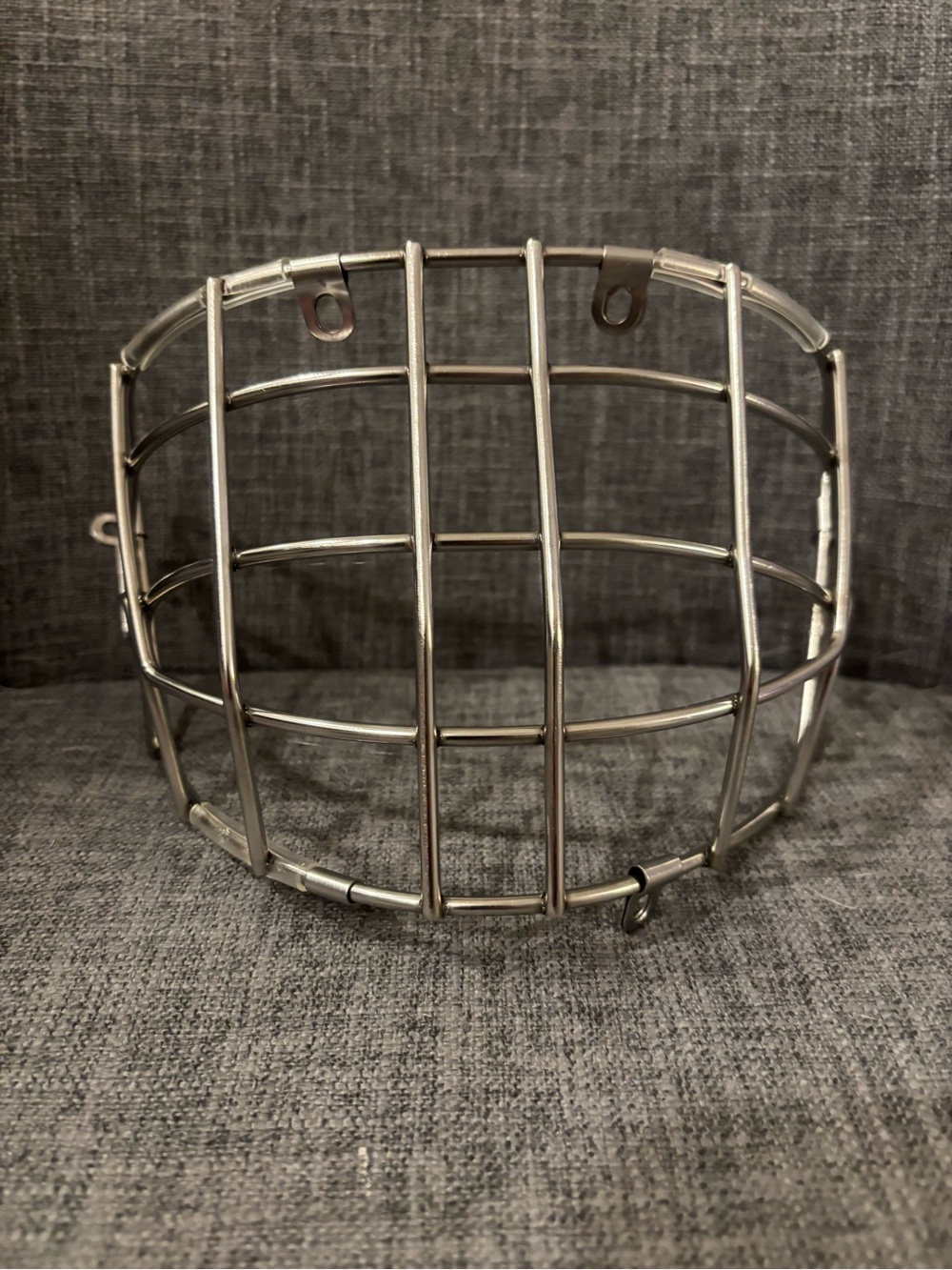 Bauer Hockey Certified Replacement Goalie Cage Senior Chrome